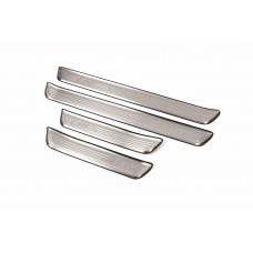 Накладки на пороги Libao (4 шт, нержавейка) для Hyundai I-30 2007-2011 гг