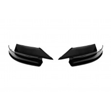 Накладки на передній бампер DPT Flap (для M5, чорний глянець) для BMW 5 серія F-10/11/07 2010-2016 рр