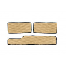 Поліуретанові килимки на пороги (3 шт, EVA, Бежевий) для Mercedes Sprinter W901/902/903/904/905 1995-2006 рр