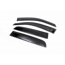 Ветровики на окна (4 шт, HIC) для Toyota Hilux 2006-2015 гг