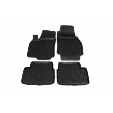 Резиновые коврики с бортиком (4 шт, Polytep) для Opel Astra H 2004-2013 гг