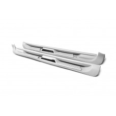 Боковые Пороги Sorento Тип (Под Покраску) для Fiat Doblo I 2001-2005 гг