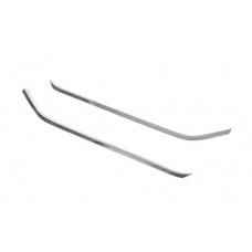 Окантовка окон (2 шт, нержавейка) для Ford Custom 2023- гг