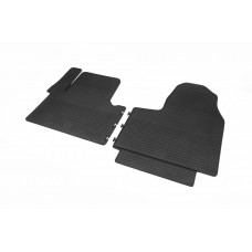 Резиновые коврики (2 шт, Polytep) для Opel Vivaro 2015-2019 гг
