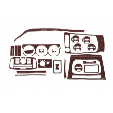 Накладки на панель приборов (Большой комплект) Дерево для Ford Connect 2010-2013 гг