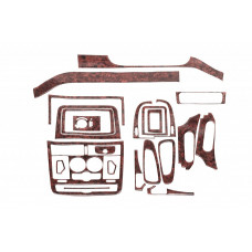 Накладка на панель Meric (передняя часть) 2004-2006, Алюминий для Mercedes Viano