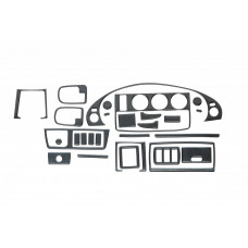 Накладки на панель приборов (COMPACT 1994-2000) Карбон Плюс для BMW 3 серия E-36