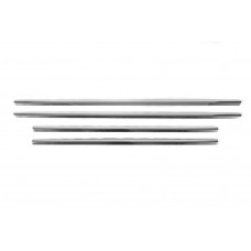 Молдинги стекол нержавейка (4 шт.) для Ford C-Max 2004-2010 гг