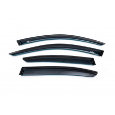 Ветровики SD (4 шт, HIC) для BMW 3 серия E-90/91/92/93 2005-2011 гг