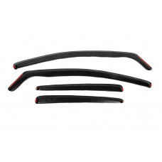 Ветровики вставные GrandSport (Esa, 4 шт) для Opel Insignia 2017-2022 гг