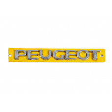 Надпись Peugeot 8665.PW (137мм x 15мм) для Peugeot 207 2006-2014 гг