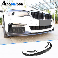 Передний бампер Лип V6 для M-Sport 2017-2020 Карбон для BMW 5 серия G30/31
