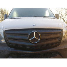 Зимняя накладка на решетку V2 (2013-2025) Матовый для Mercedes Sprinter W906