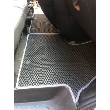 Коврики (2 шт, EVA, черные) для Renault Trafic 2015- гг