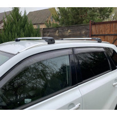 Поперечки на інтегровані рейлінги під ключ (2 шт) Чорний для Suzuki Vitara 2015- рр