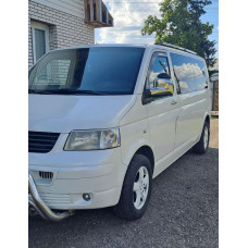 Хромированные Накладки на Зеркала (2 шт.) Carmos - Хромированный пластик для Volkswagen T5 Transporter 2003-2010 гг