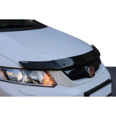 Дефлектор капота (EuroCap) для Honda Civic Sedan IX 2011-2016 гг