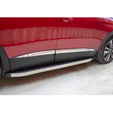 Дверные Молдинги Нержавеющая Сталь (4 шт) для Citroen C5 Aircross 2017- гг