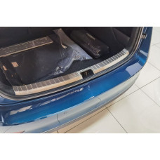 Накладка на задний порог OmsaLine (нержавейка) для Skoda Scala 2018- гг