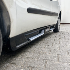 Боковые Пороги Sorento Тип (EuroCap) для Fiat Doblo II 2010-2022 гг