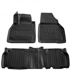Коврики резиновые Stingray 3D (4 шт, полиуретан) для Renault Kangoo 2008-2020 гг