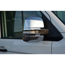 Накладки на Зеркала OmsaLine (4 части, ABS) для Volkswagen Crafter 2016- гг