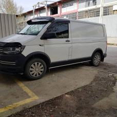 Комплект молдингов и арок (11 деталей) 1 дверь, Короткая база для Volkswagen T5 Multivan 2003-2010 гг