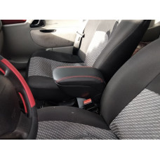 Универсальный подлокотник (черный с красным)