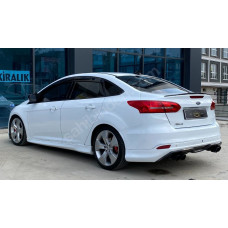 Спойлер Sedan LIP (Sunplex, черный) (107,2см x 5,5см) для Ford Focus III 2011-2017 гг