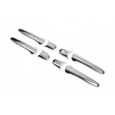 Хромированные Накладки на Ручки Дверей (4 шт, Нержавейка) для Mazda 3 2003-2009 гг