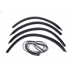 Расширители арок 2006-2013 (короткая база, 4 шт, черные) для Ford Transit