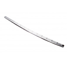 Накладка на задний бампер Carmos нержавейка для Ауди Q3 2011-2019 гг