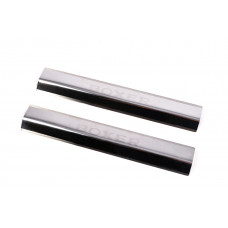 Накладки на пороги Laser (2 шт, нержавейка) для Peugeot Boxer 2006-2025 гг