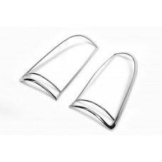 Хром Накладки на Задние Фонари 2004-2008 (2 шт, пластик) для Toyota Hilux