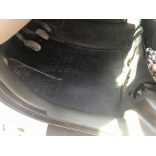 Резиновые коврики (Stingray) 2 шт, Premium - резина без запаха для Fiat Doblo I 2001-2005 гг