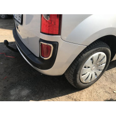 Окантовка заднего отражателя (2 шт, нержавейка) для Mercedes Citan 2013-2021 гг