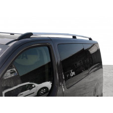 Хромированные Рейлинги Длинная база, пластиковая ножка для Peugeot Expert 2017- гг