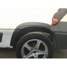 Расширители арок (4 шт, черные) ABS-Пластик (2006-2014) для Peugeot Boxer