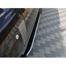 Боковые пороги Fullmond (2 шт, алюм.) для Range Rover III L322 2002-2012 гг