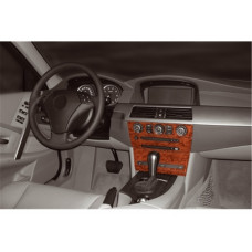 Накладки на панель Meric Титан для BMW 5 серія E-60/61 2003-2010 рр