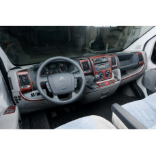 Накладки на панель приборов (2006-2014) Алюминий для Peugeot Boxer