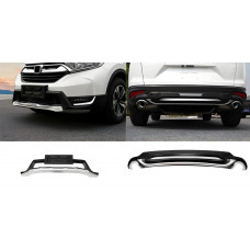 Передние и задние накладки 2016-2019 (2 шт) для Honda CRV