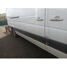 Хромированные Накладки на Ручки Дверей (4 шт, Нержавейка) OmsaLine - Итальянская Нержавейка для Mercedes Sprinter W906 2006-2018 гг