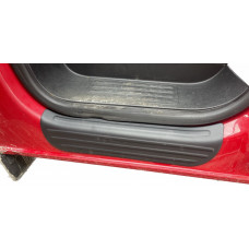 Накладки на пороги EuroCap (2 шт, ABS) для Volkswagen T6 2015-2024 гг