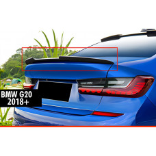 Спойлер M4-Style (для G20/G80, черный глянец) для BMW 3 серия G20/21 2018- гг