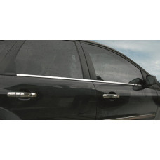 Наружные молдинги окон нержавейка (4 шт.) для Ford C-Max 2004-2010 гг