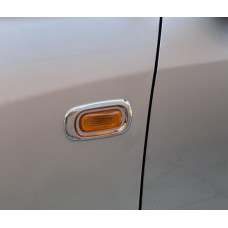 Хромированная накладка на поворотник (пластик) для Honda Civic Sedan VII 2001-2006 гг