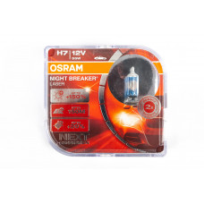 Лампа фары Osram H7 55W Night Breaker Laser 150% 64210NL