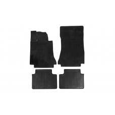 Резиновые коврики Stingray черные (4 шт) для Alfa Romeo Giulia 2016-2022 гг