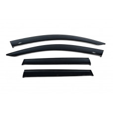 Ветровики на окна (4 шт, HIC) для Toyota Corolla Cross 2020- гг